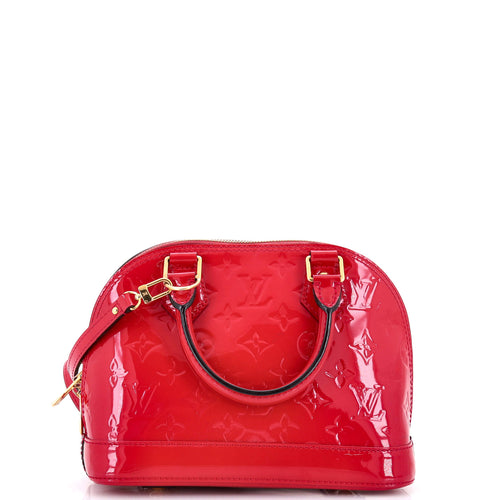 Alma Handbag Monogram Vernis BB