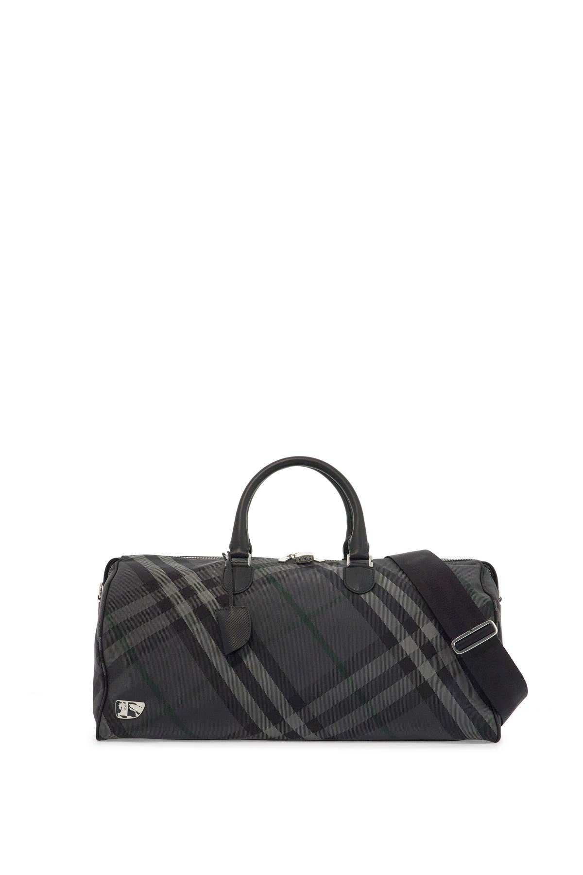 Burberry Men's Travel Duffel Bag With in Grey | 8097349