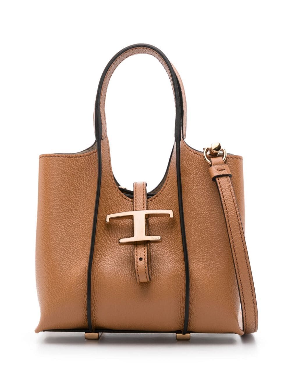 Tod's Women's Timeless Mini T Bag in Brown | Size UNICA | XBWTSBA0000Q8E