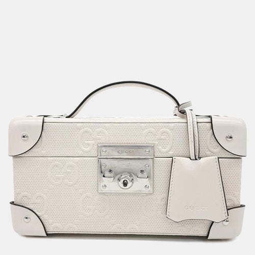 GG embossed jewelry case