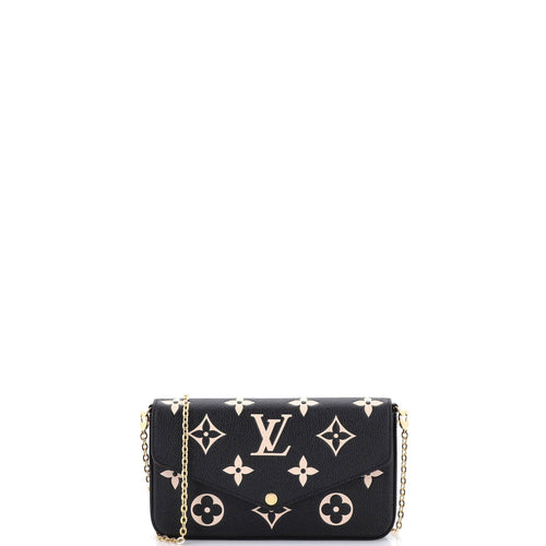 Felicie Pochette Bicolor Monogram Empreinte Giant
