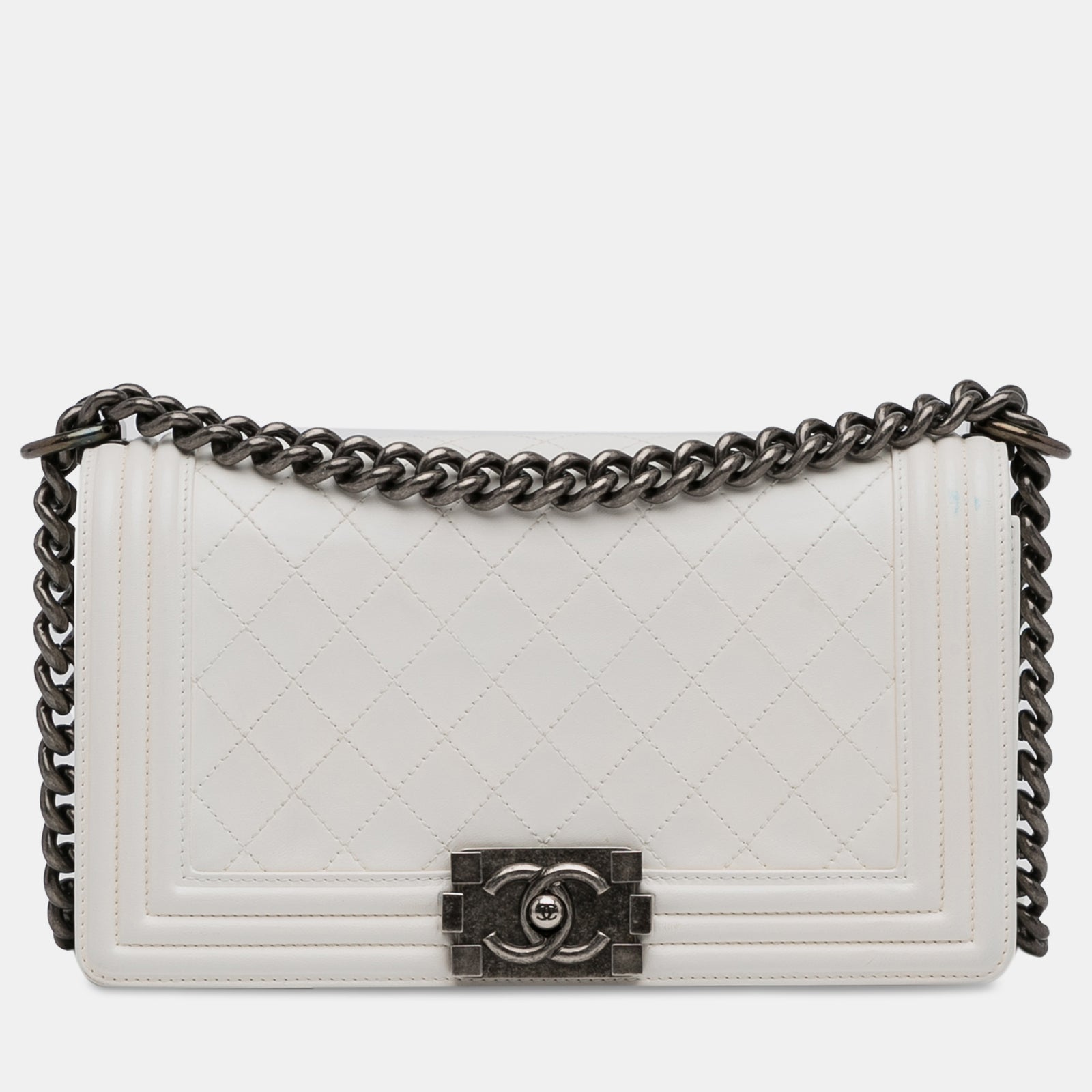 Chanel Medium Lambskin Boy Flap