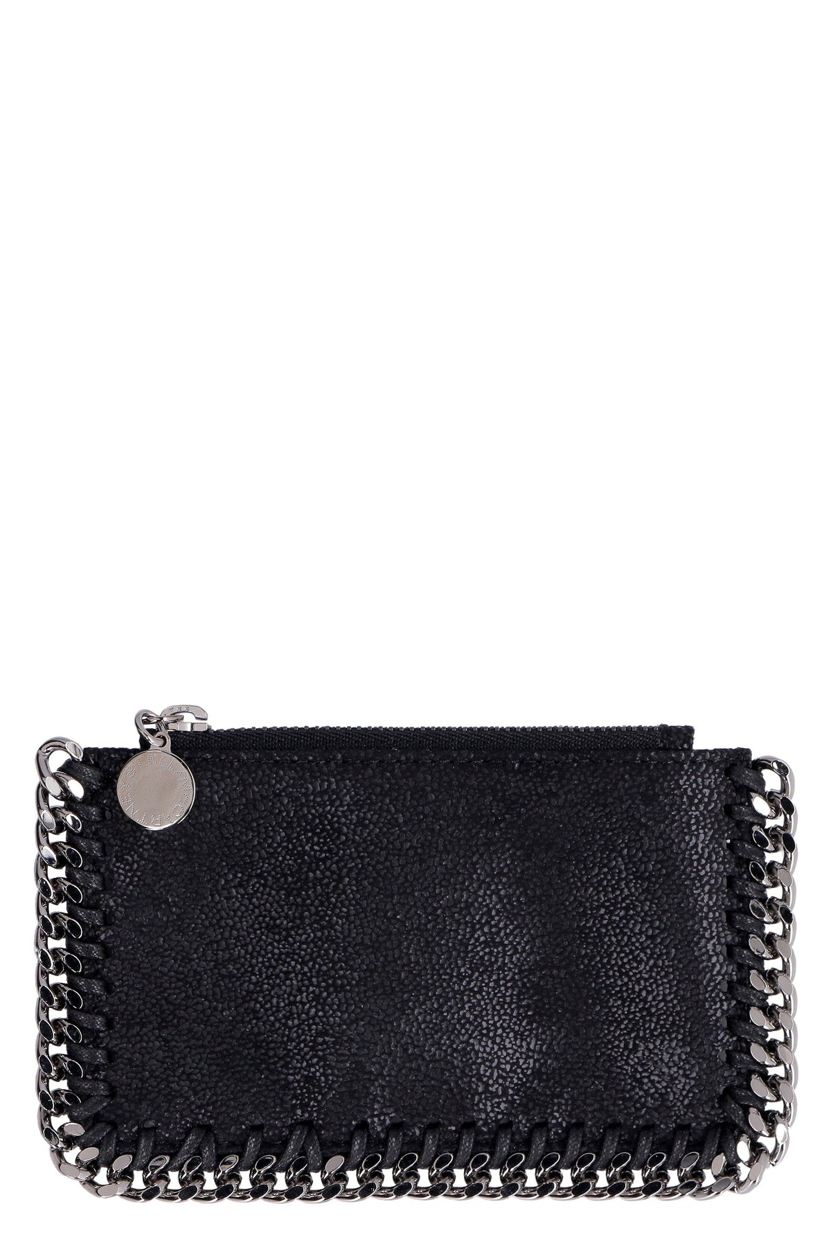 Stella Mccartney Women's Falabella Shaggy Deer Card Case in Black | 422364W9132 Color 1000
