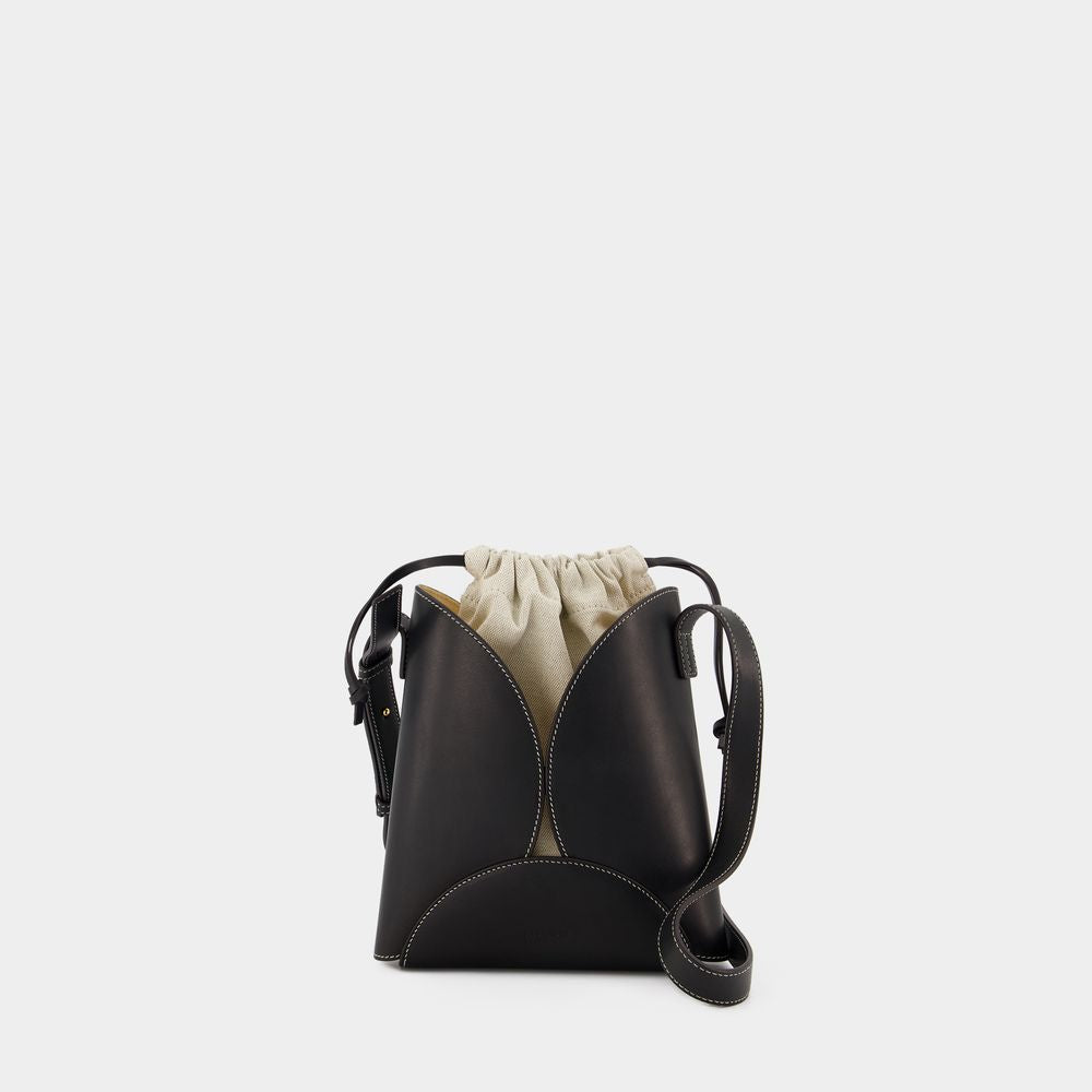 Jil Sander Women's Ellipse Crossbody in Black | J07WG0082 Color P7102 Color 001