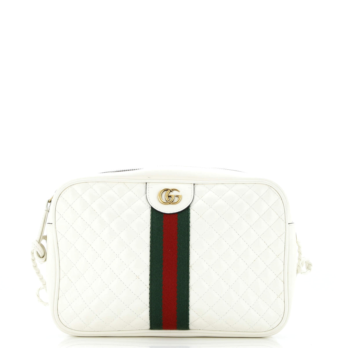 Gucci GUCCI Trapuntata Camera Bag Quilted Leather Small