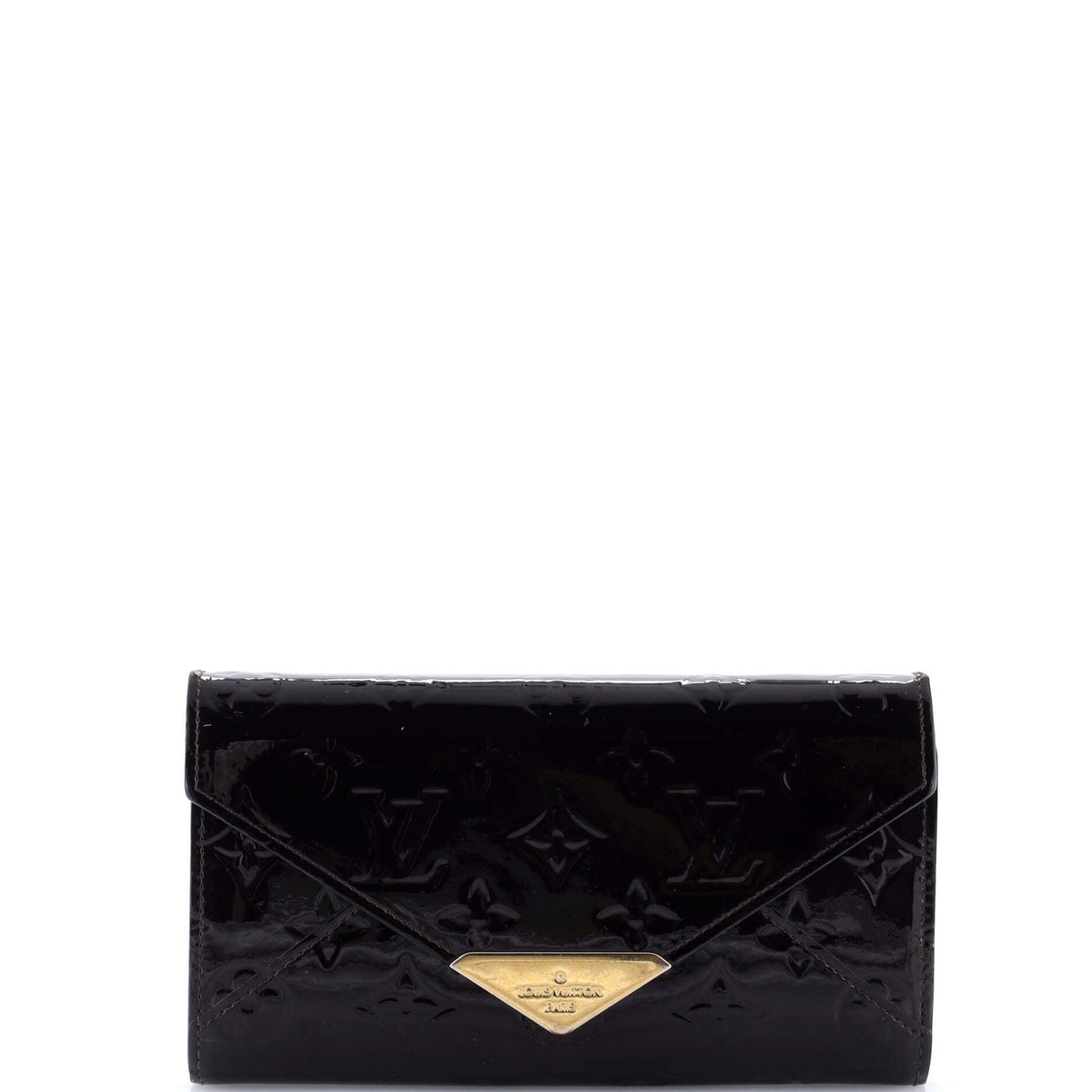 Louis Vuitton Mira Chain Clutch Monogram Vernis