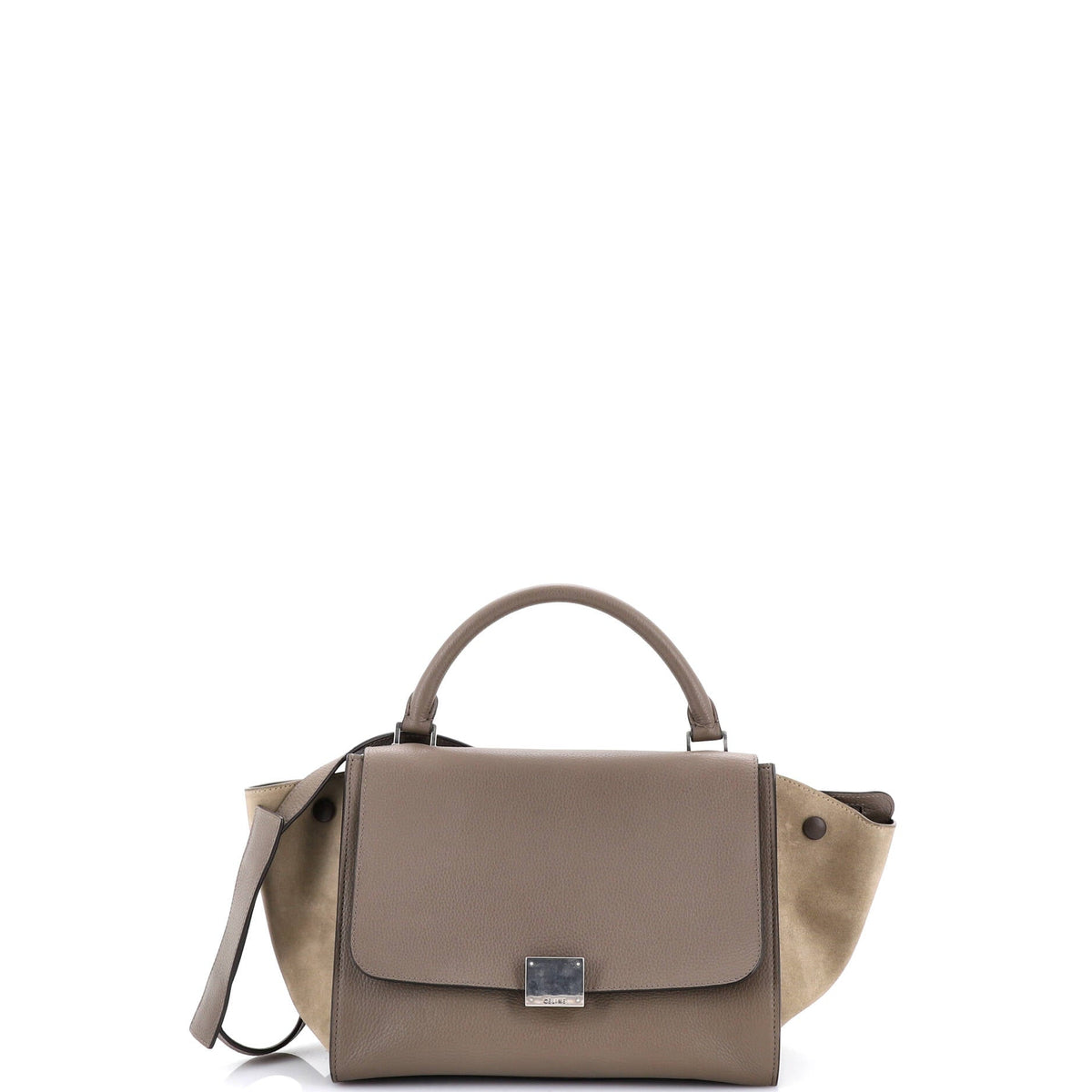 Celine CELINE Trapeze Bag Leather Small