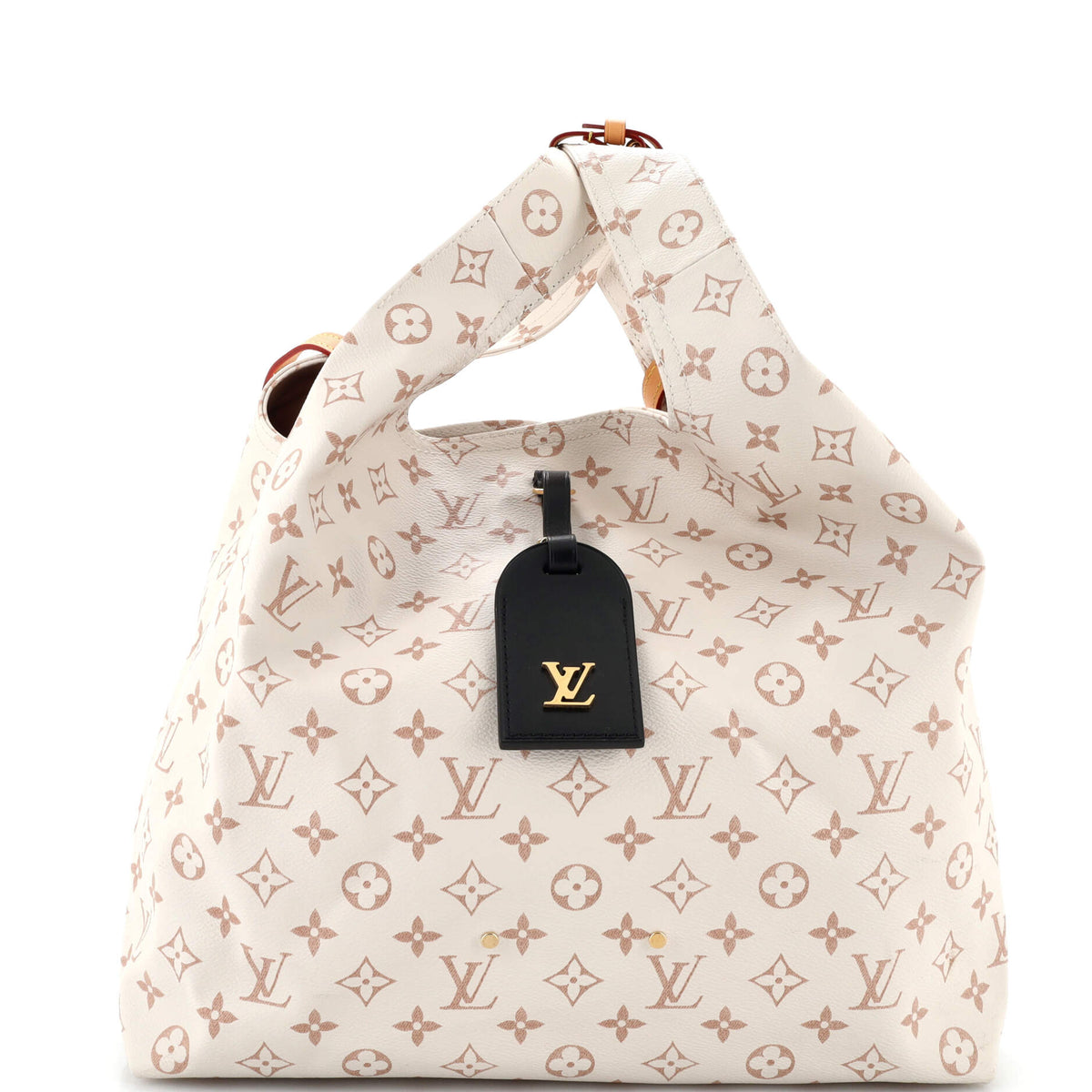 Louis Vuitton Atlantis Handbag Monogram Dune Canvas GM
