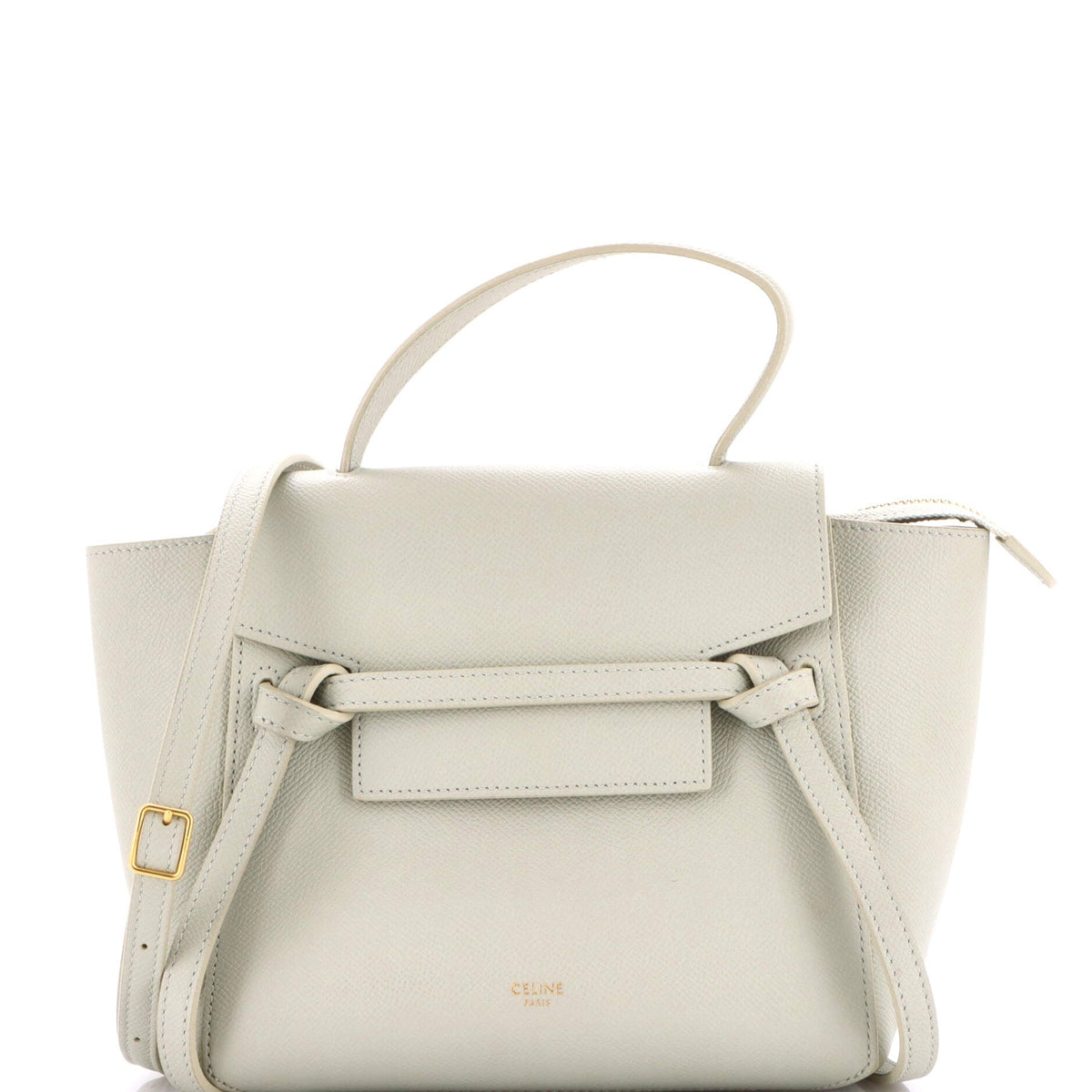 Celine CELINE Belt Bag Textured Leather Nano