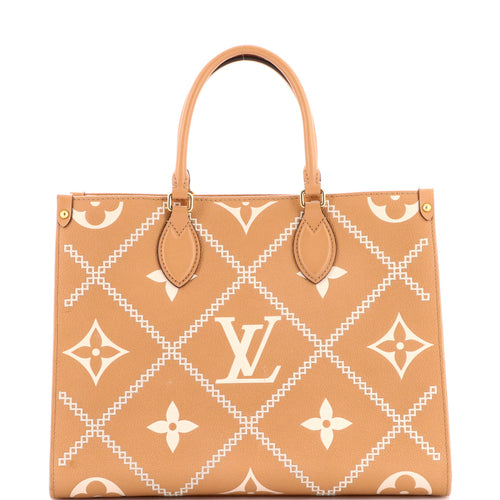 OnTheGo Tote Monogram Empreinte Giant Broderies MM