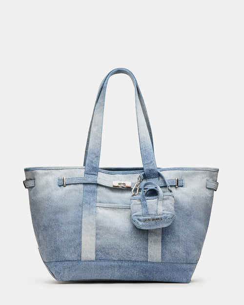 Women's Boat Bag - Denim - Synthetic