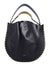 Women's Oskan Hobo Soft Bag in Black Gold | 24APP0200FAB3C06M Color BKGO