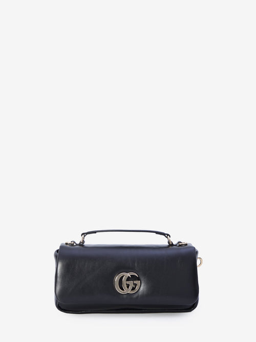 Women's Gg Milano Small Top Handle Bag in Black | 806016AAD5X