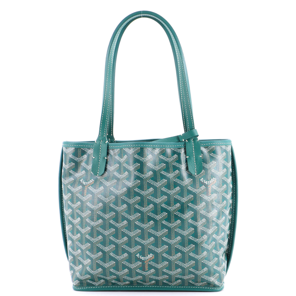 Goyard GOYARD Anjou Reversible Tote Coated Canvas Mini