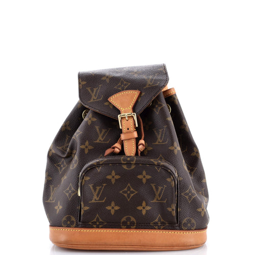 Vintage Montsouris Backpack Monogram Canvas PM