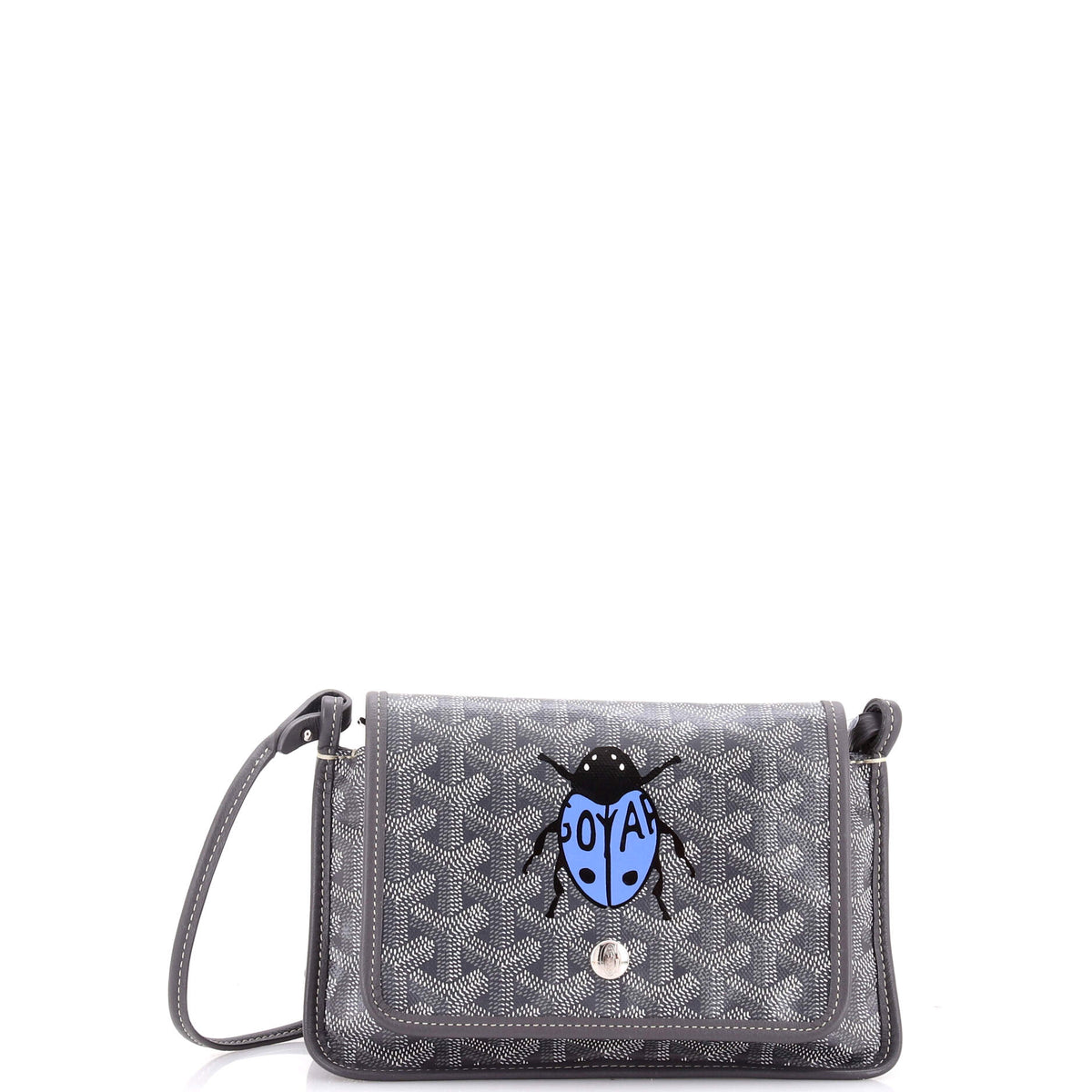 Goyard GOYARD Plumet Clutch Wallet Printed Coated Canvas