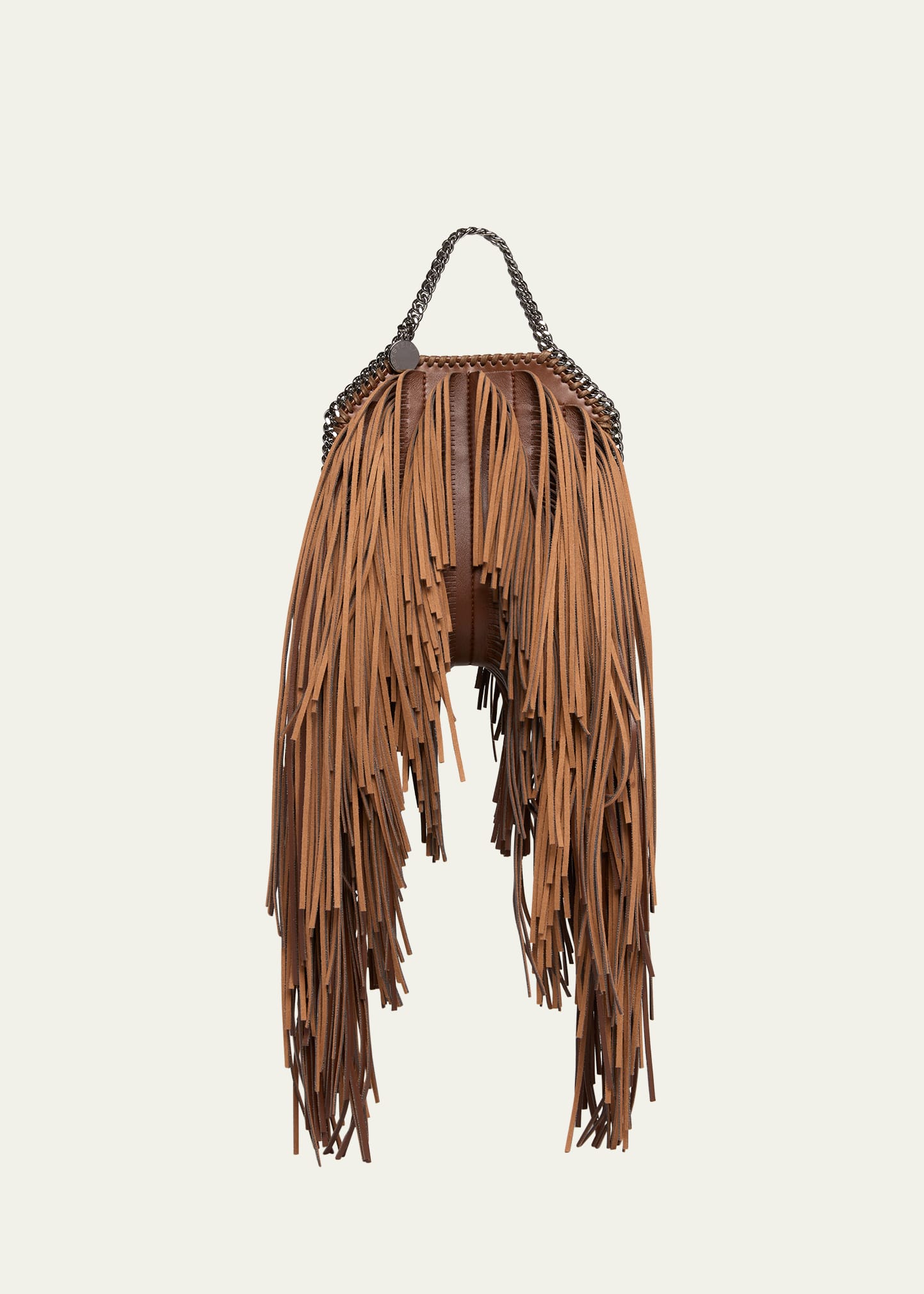 Stella McCartney Fringes Falabella Tiny Alter Mat Tote Bag