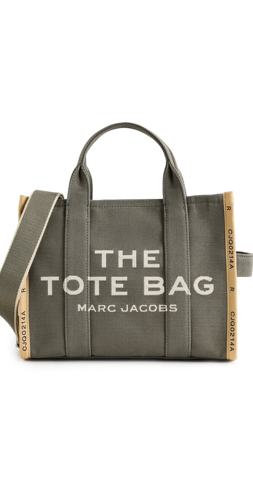 The Jacquard Medium Tote Bag Bronze Green One Size