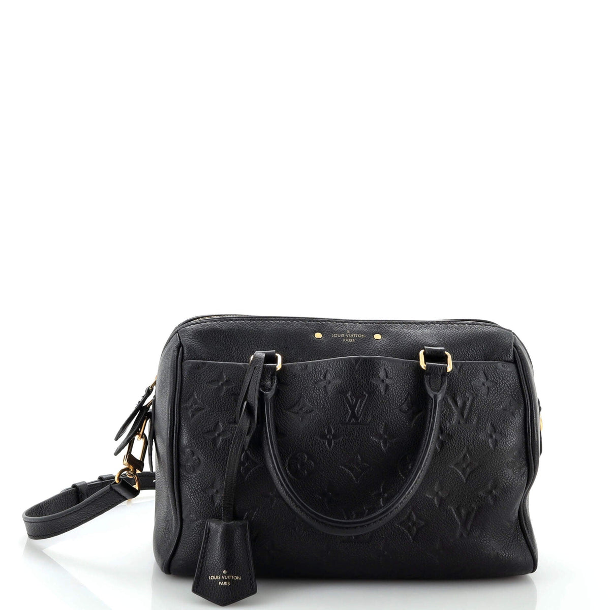 Louis Vuitton Speedy Bandouliere NM Bag Monogram Empreinte Leather 25