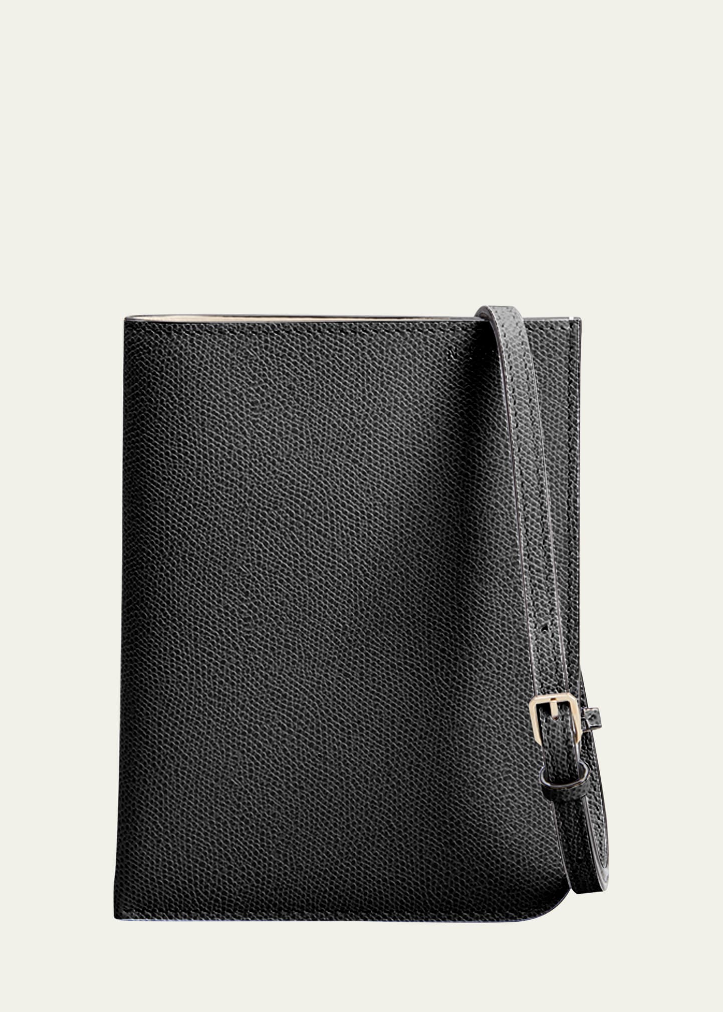 Valextra Borsa Flat Calfskin Crossbody Bag