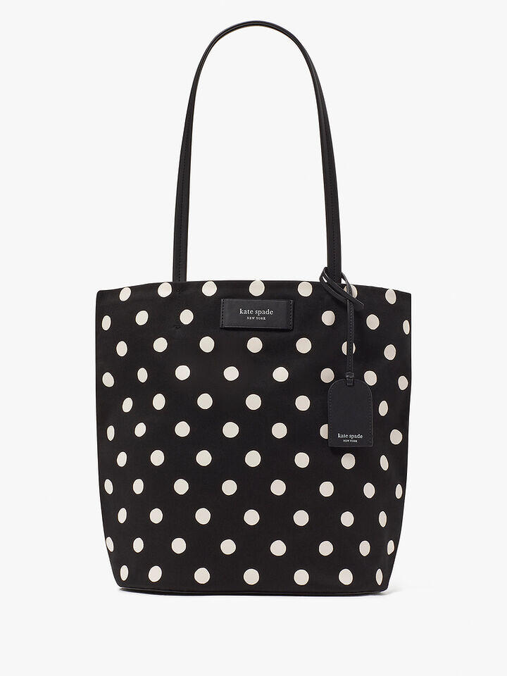 Kate Spade Au On Purpose Sunshine Dot Printed Canvas Large Tote