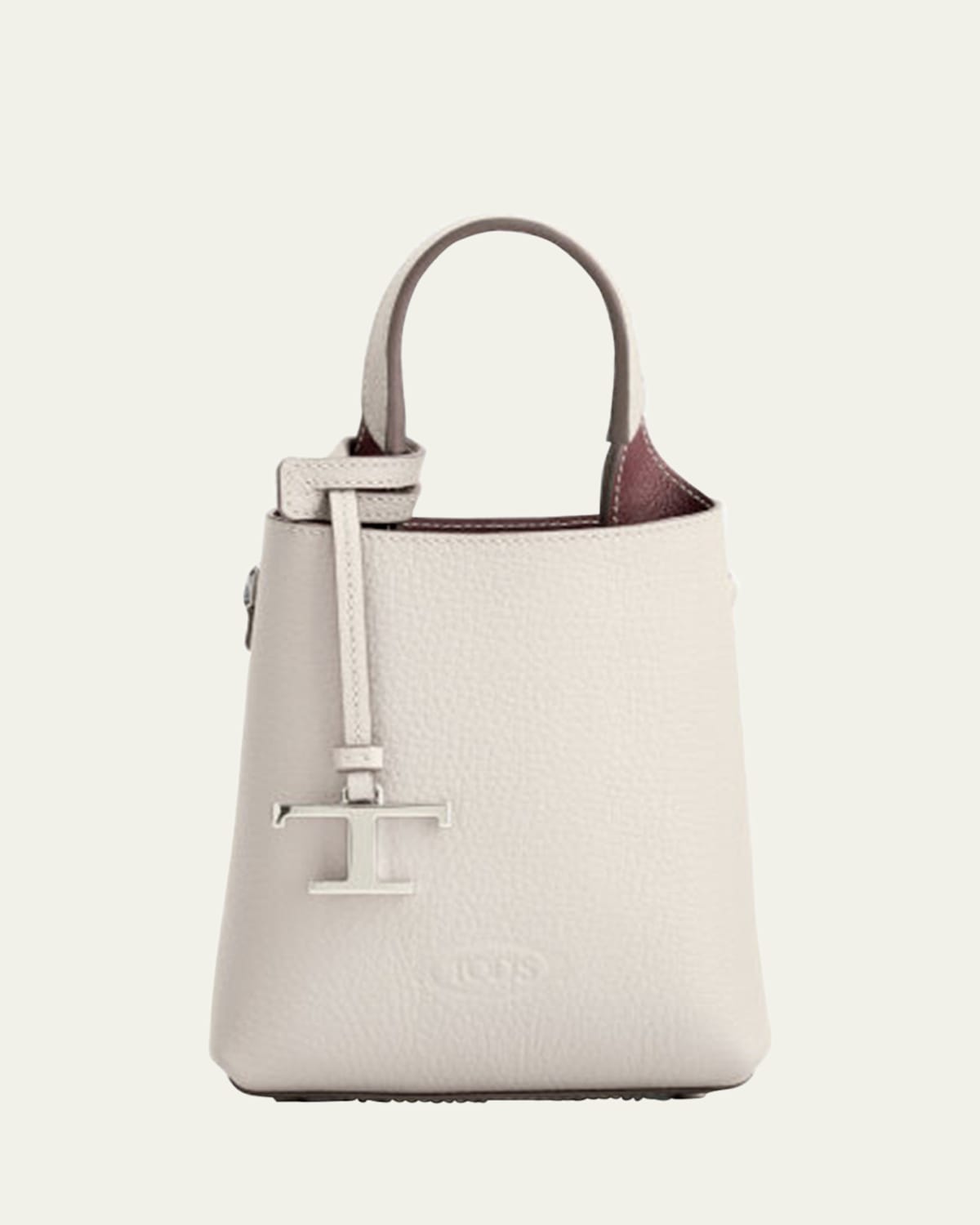 Tod's Micro Calf Leather Top-Handle Bag
