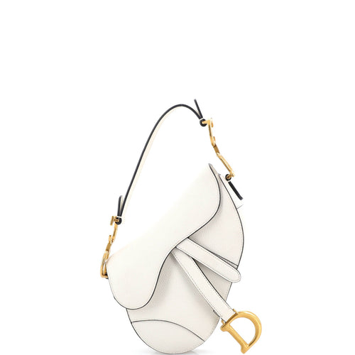 Saddle Handbag Leather Mini