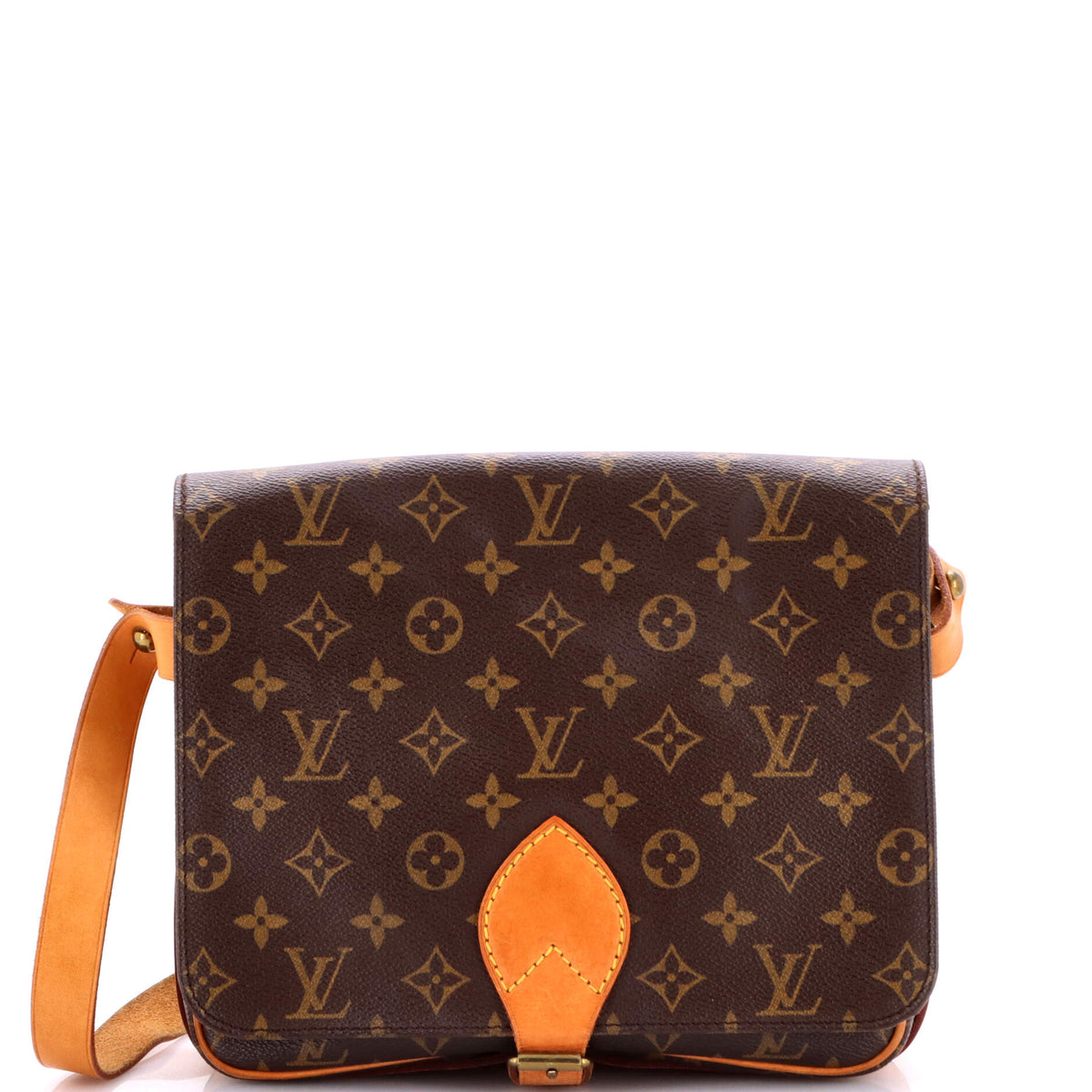 Louis Vuitton Cartouchiere Handbag Monogram Canvas GM