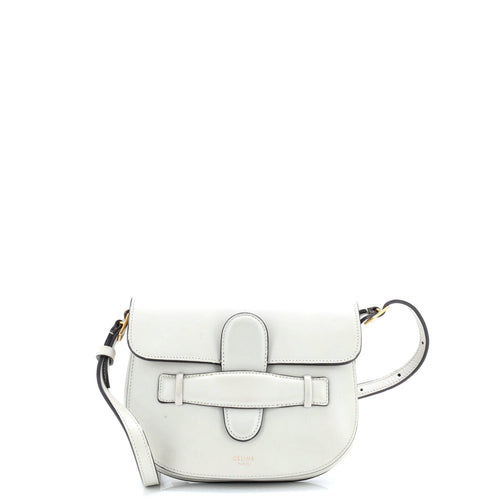 CELINE Symmetrical Shoulder Bag Leather Mini