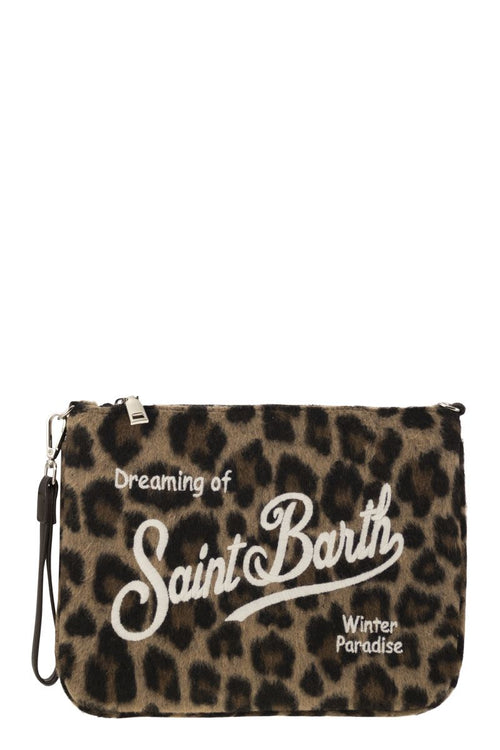 Pochette Bag With Shoulder Strap in Brown | PAR0009