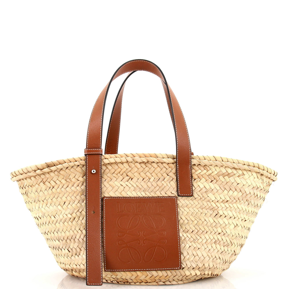 LOEWE Basket Tote Raffia Medium