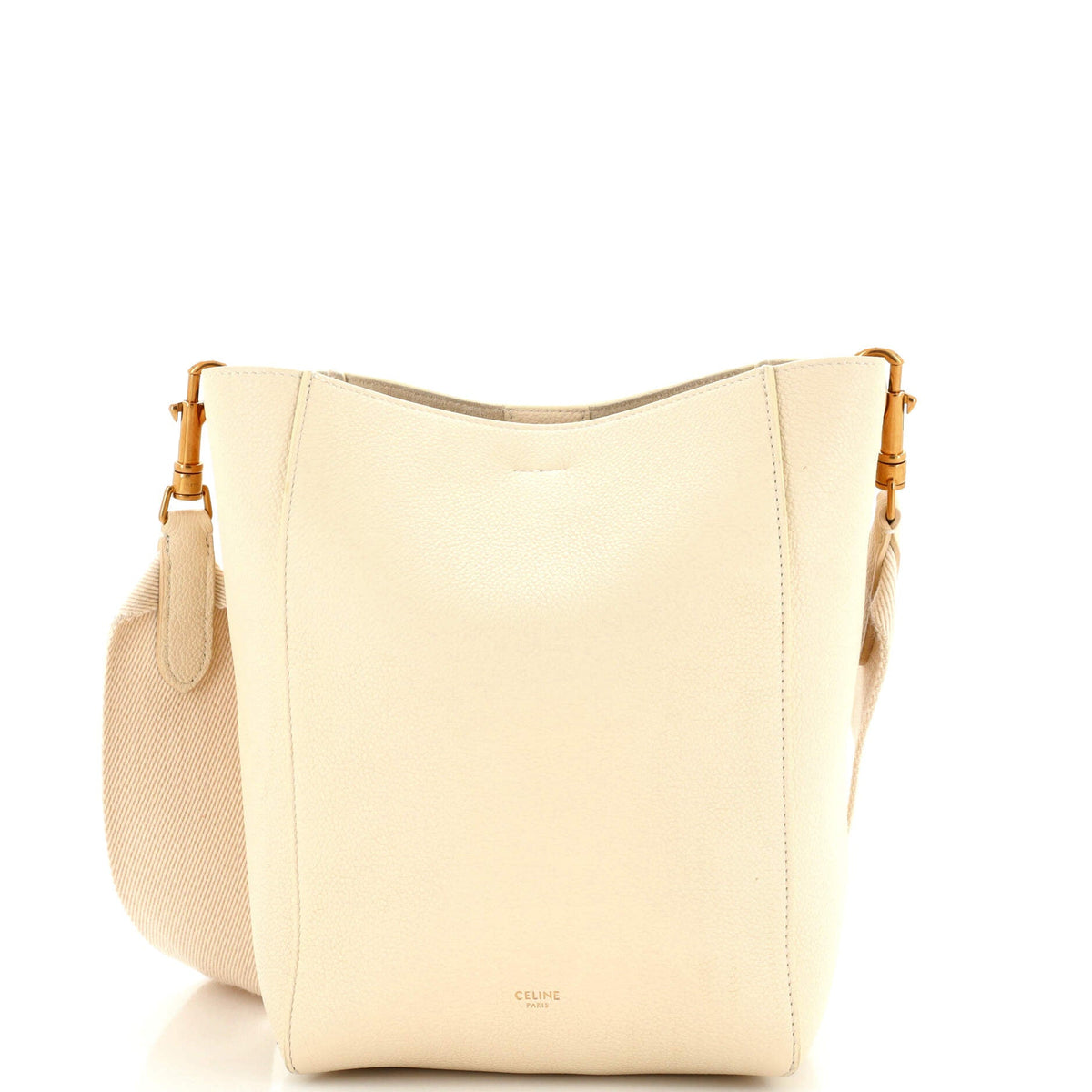 Celine CELINE Sangle Seau Bag Calfskin Small
