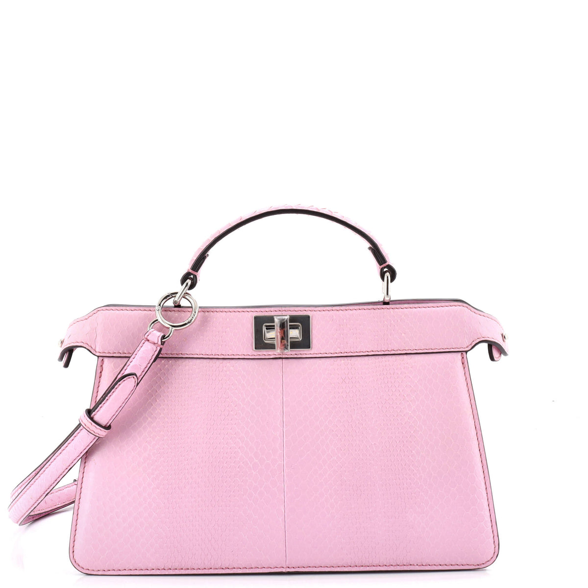 Fendi FENDI Peekaboo ISeeU Bag Python East West