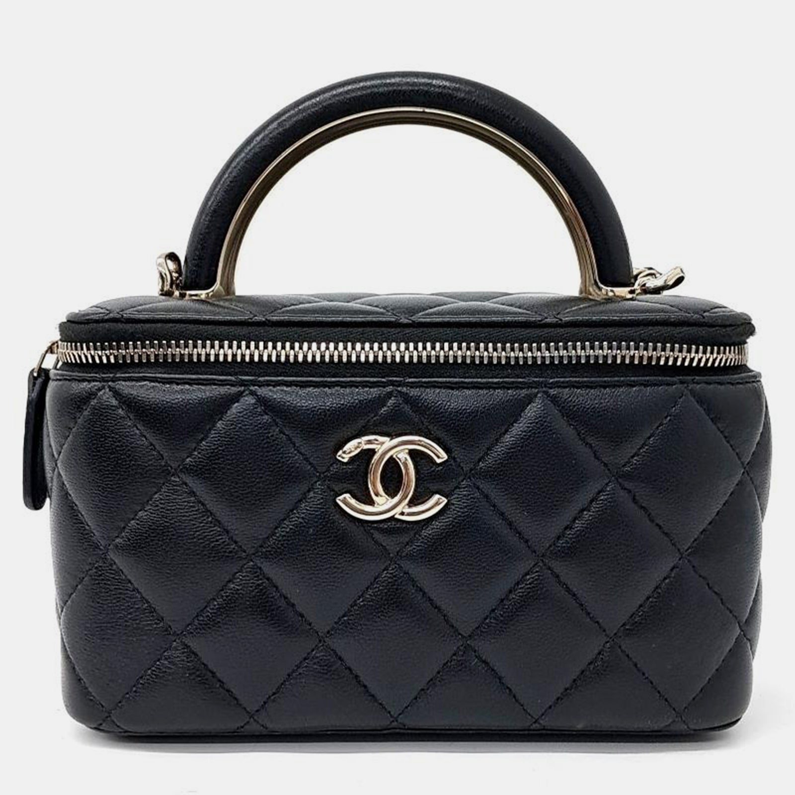 Chanel Sac à bandoulière Vanity à poignée supérieure