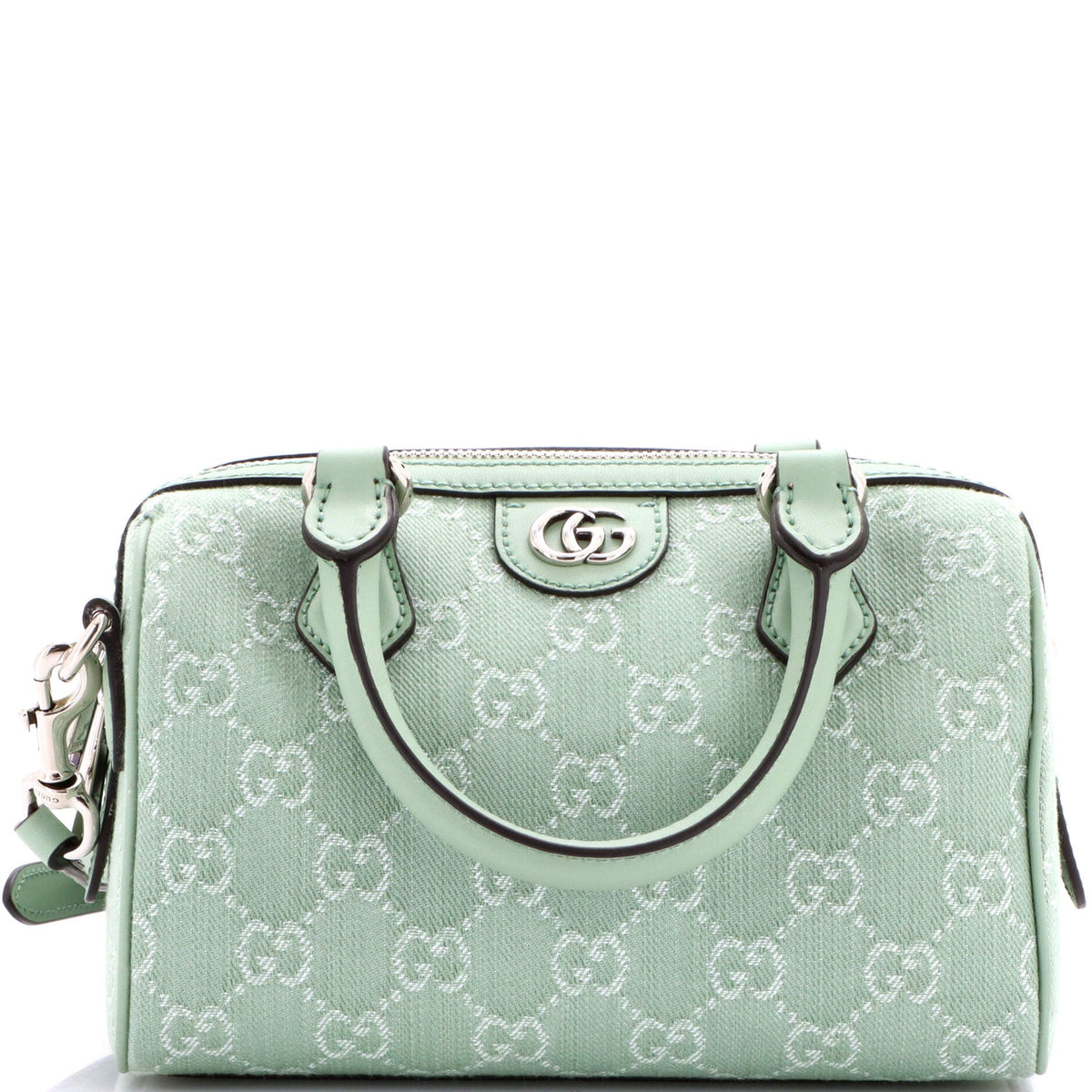 Gucci GUCCI Ophidia Convertible Boston Bag GG Denim Mini