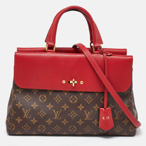 Cherry Monogram Canvas Venus Bag