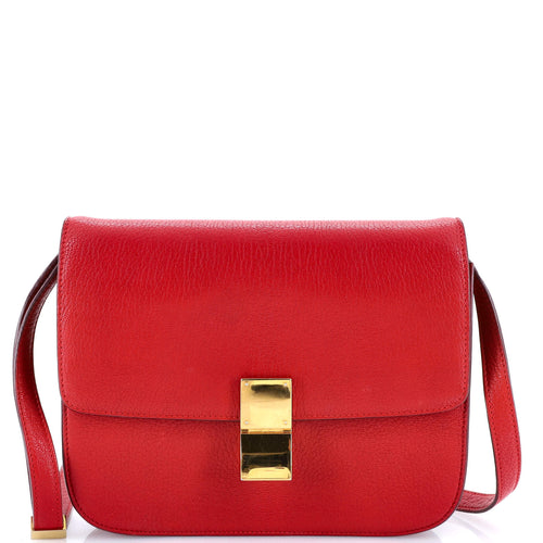 CELINE Classic Box Bag Grainy Leather Medium