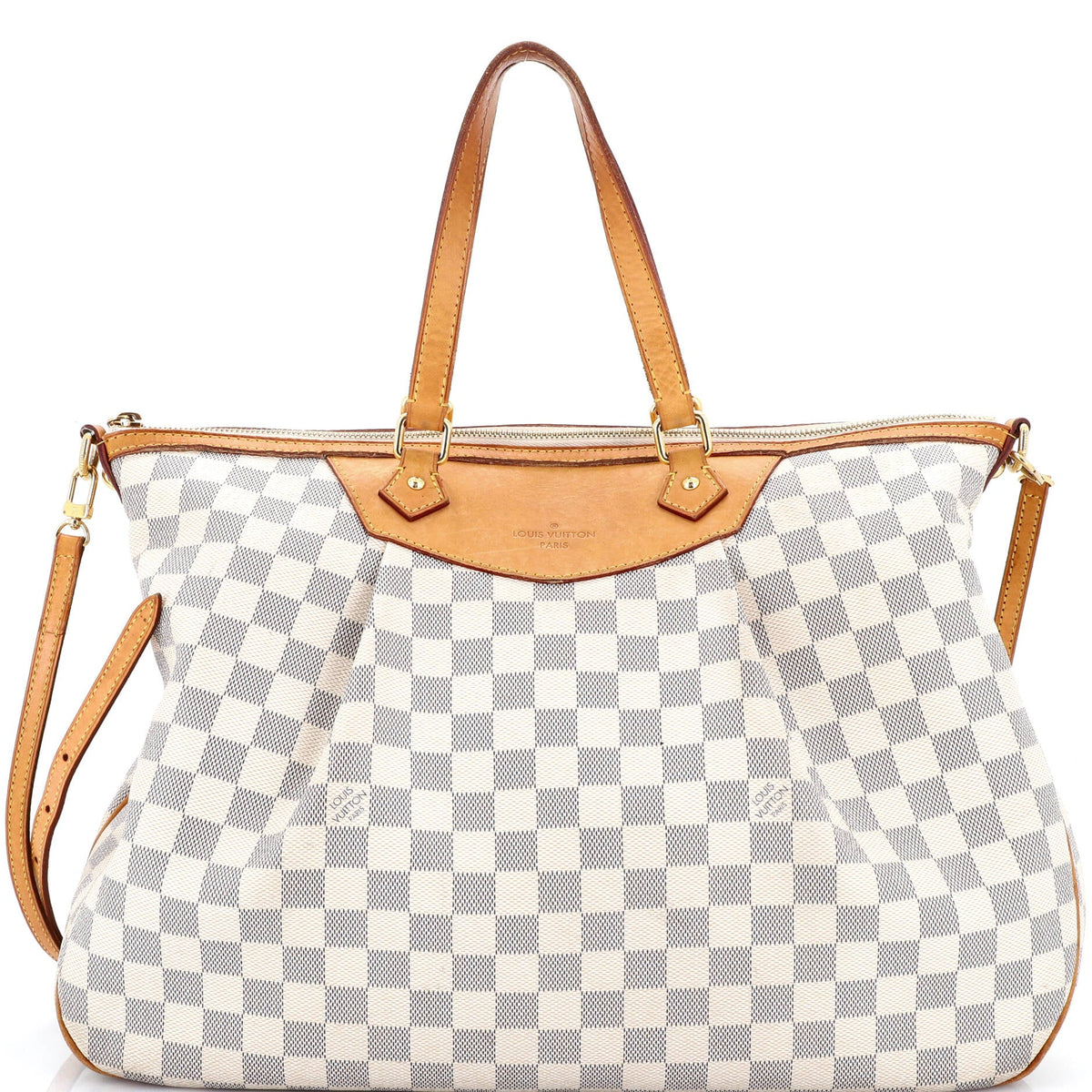 Louis Vuitton Siracusa Handbag Damier GM