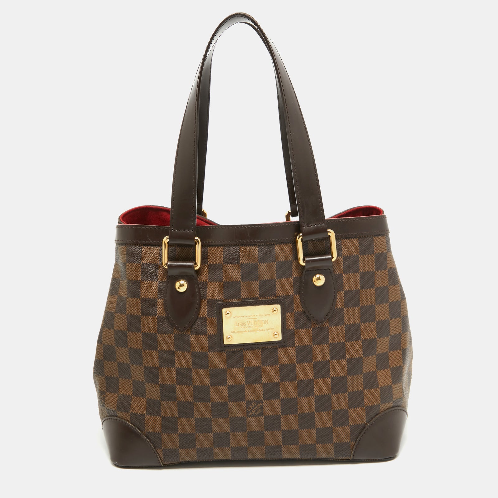 Louis Vuitton Damier Ebene Canvas Hampstead PM Tasche