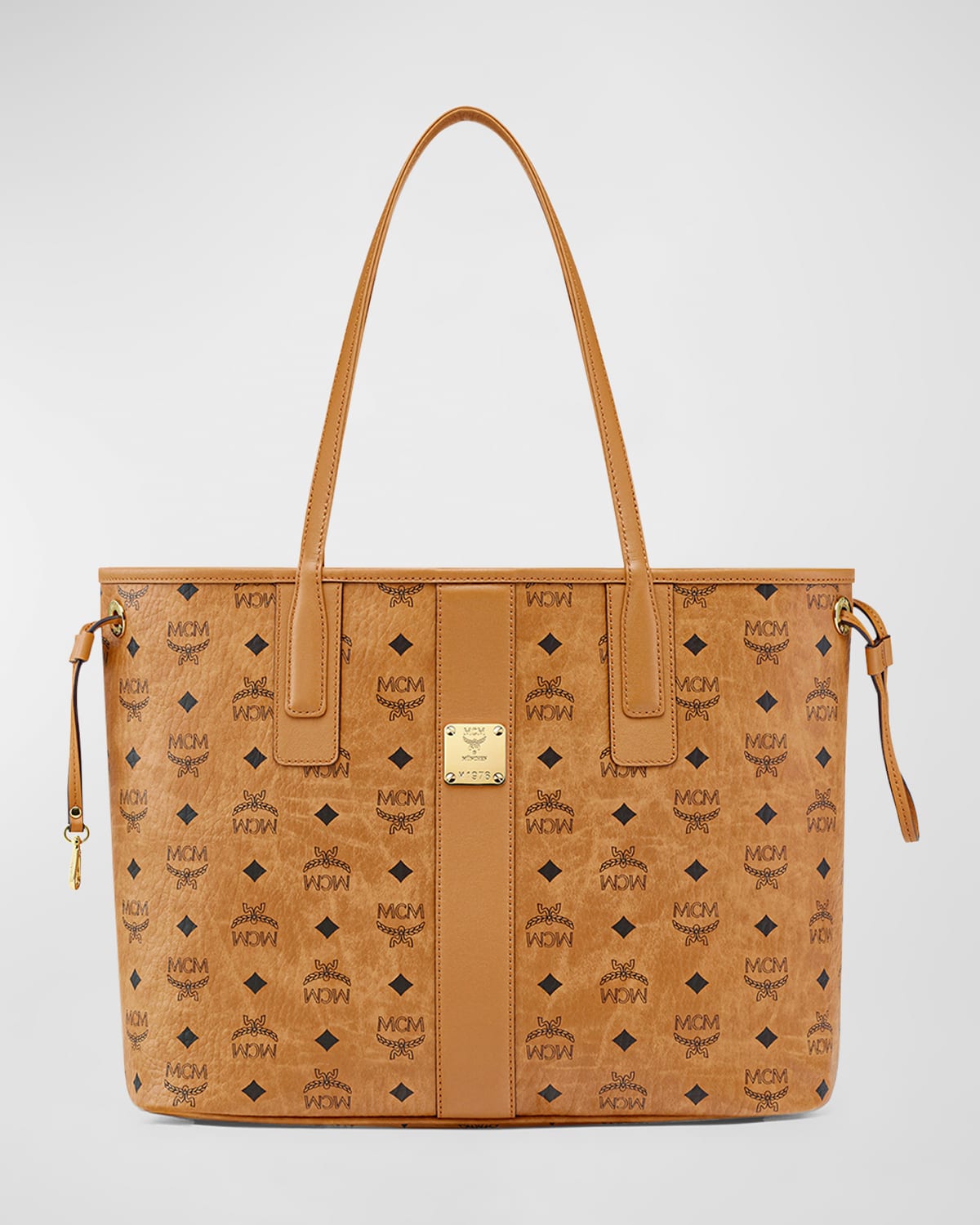 MCM Liz Reversible Medium Visetos Tote Bag