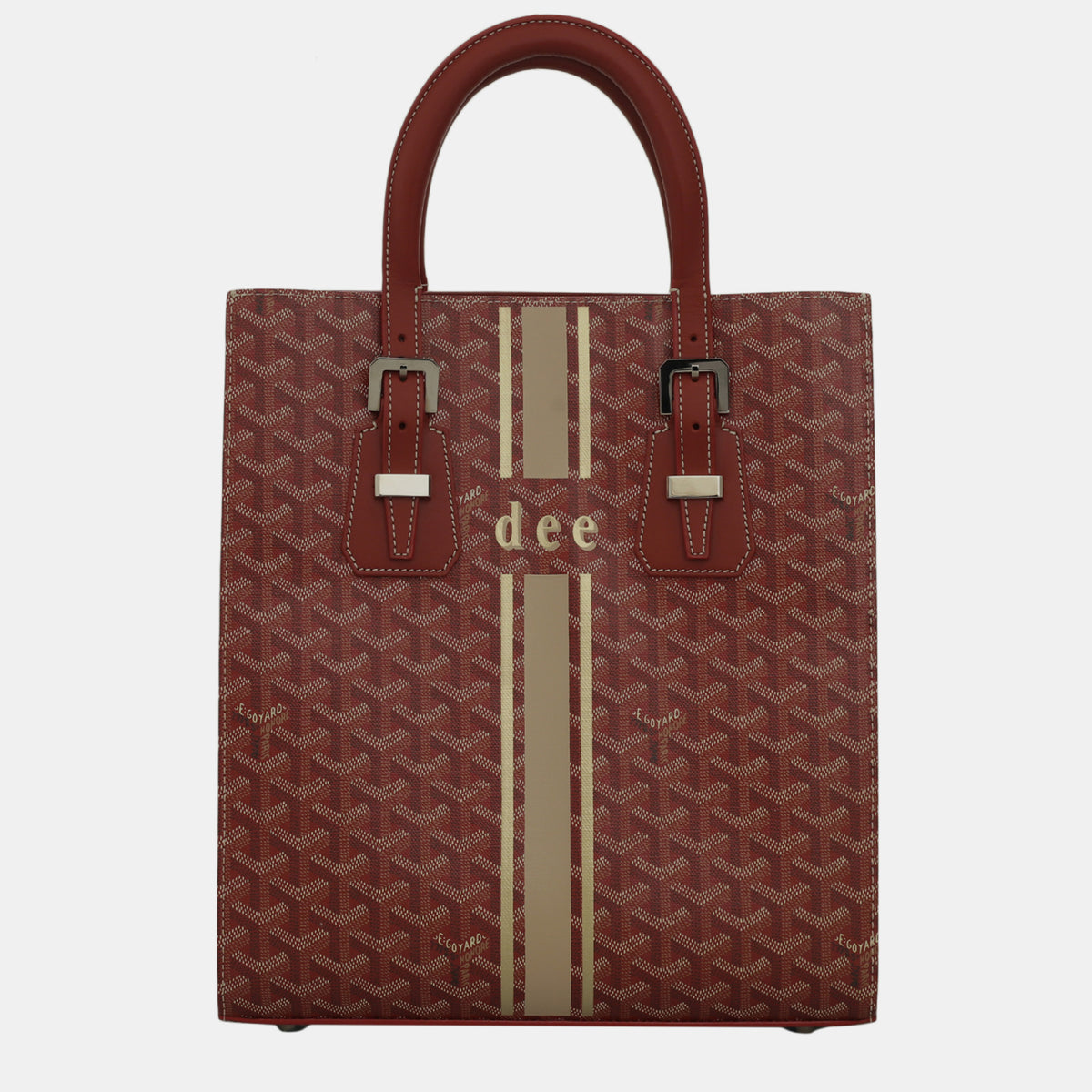 Goyard Red Comores PM Tote Bag
