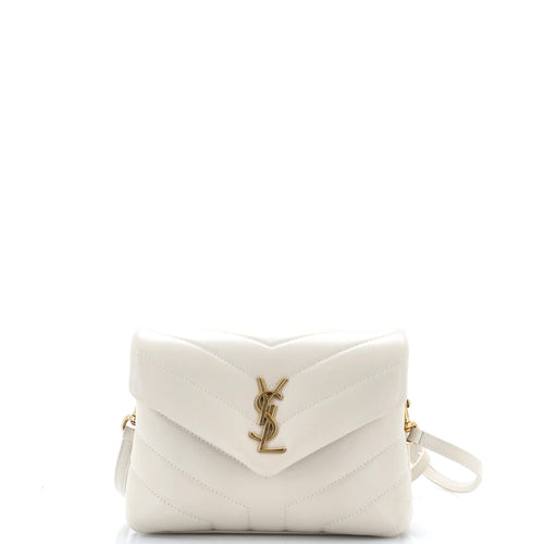 Loulou Shoulder Bag Matelasse Chevron Leather Toy