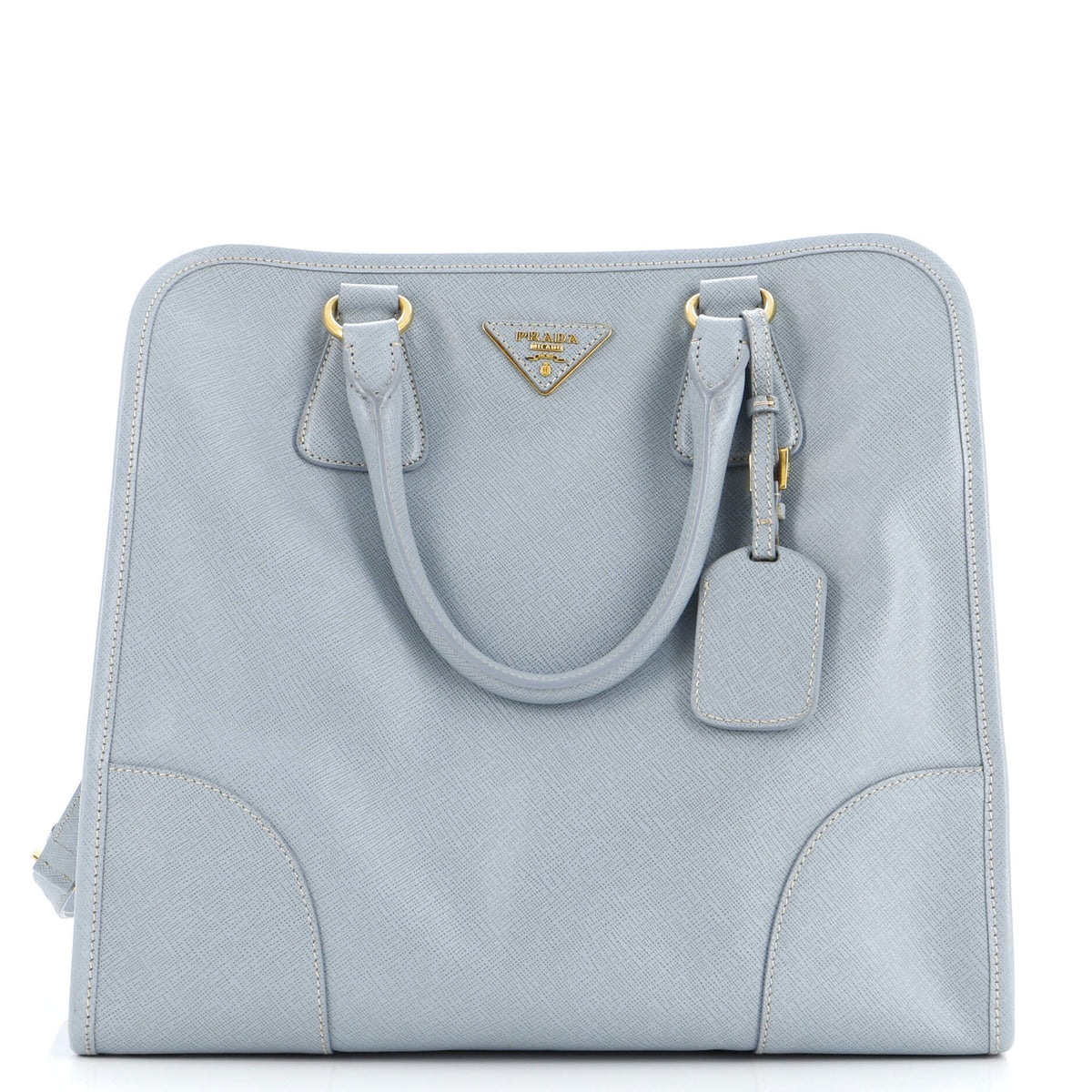 Prada PRADA Convertible Shopping Tote Saffiano Leather Large