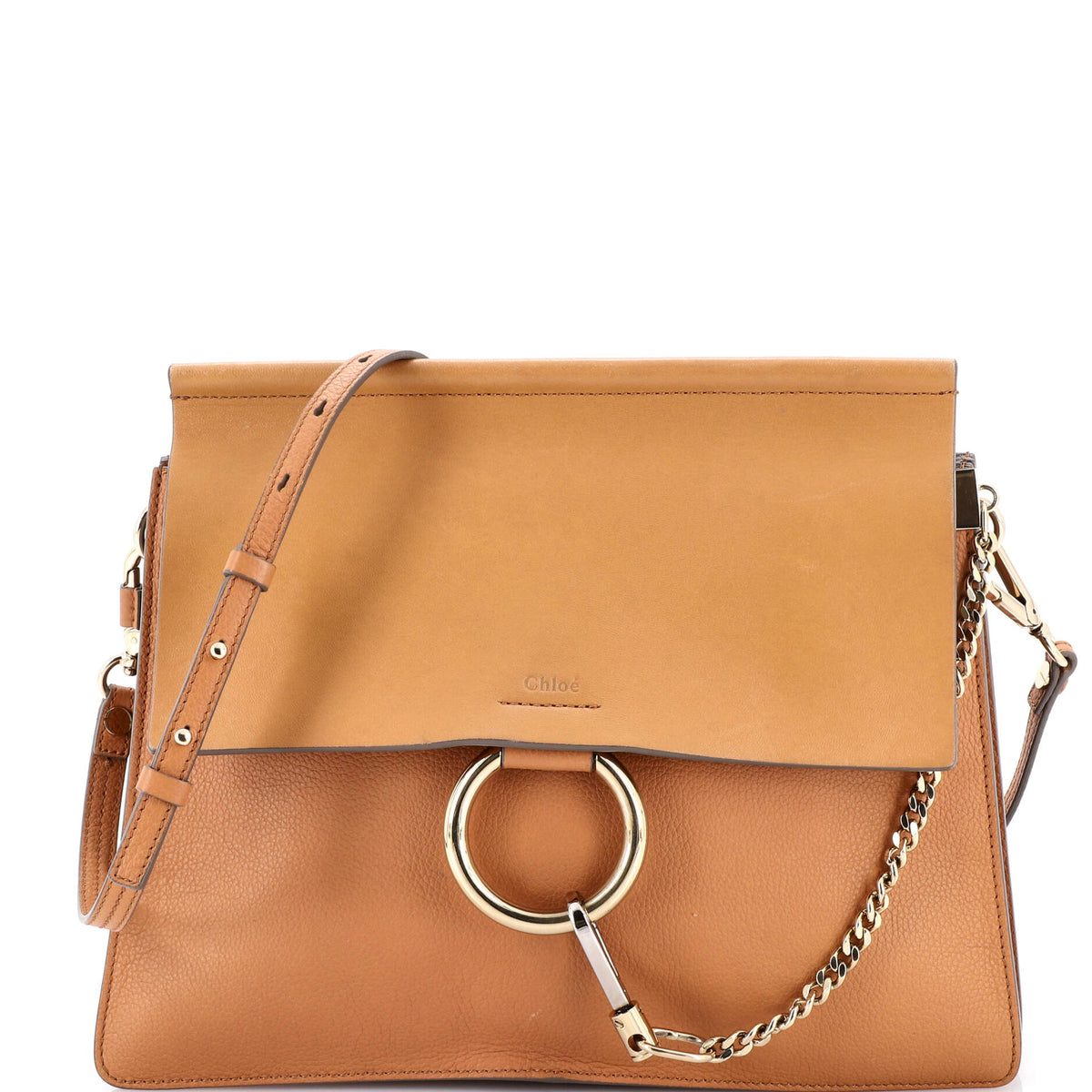 Chloe CHLOE Faye Shoulder Bag Leather Medium