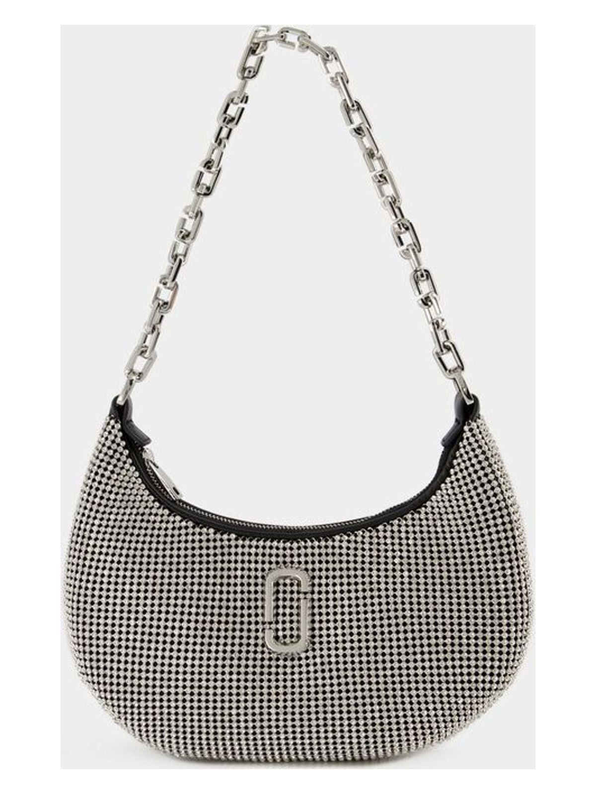 Marc Jacobs Women's The Small Curve Shoulder Bag in Neutral | 2R3HSH056H01 Color 991