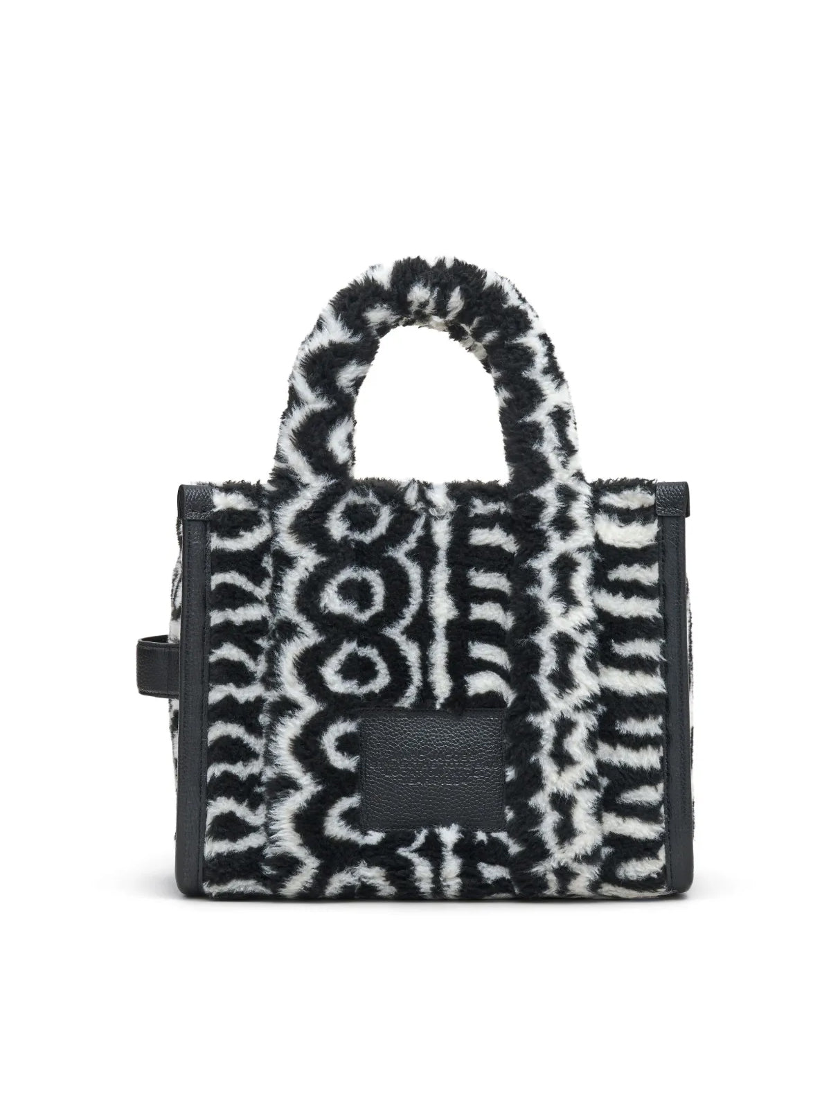 Marc Jacobs Marc Jacobs Medium Monogram Teddy Jacquard Tote Bag - Black
