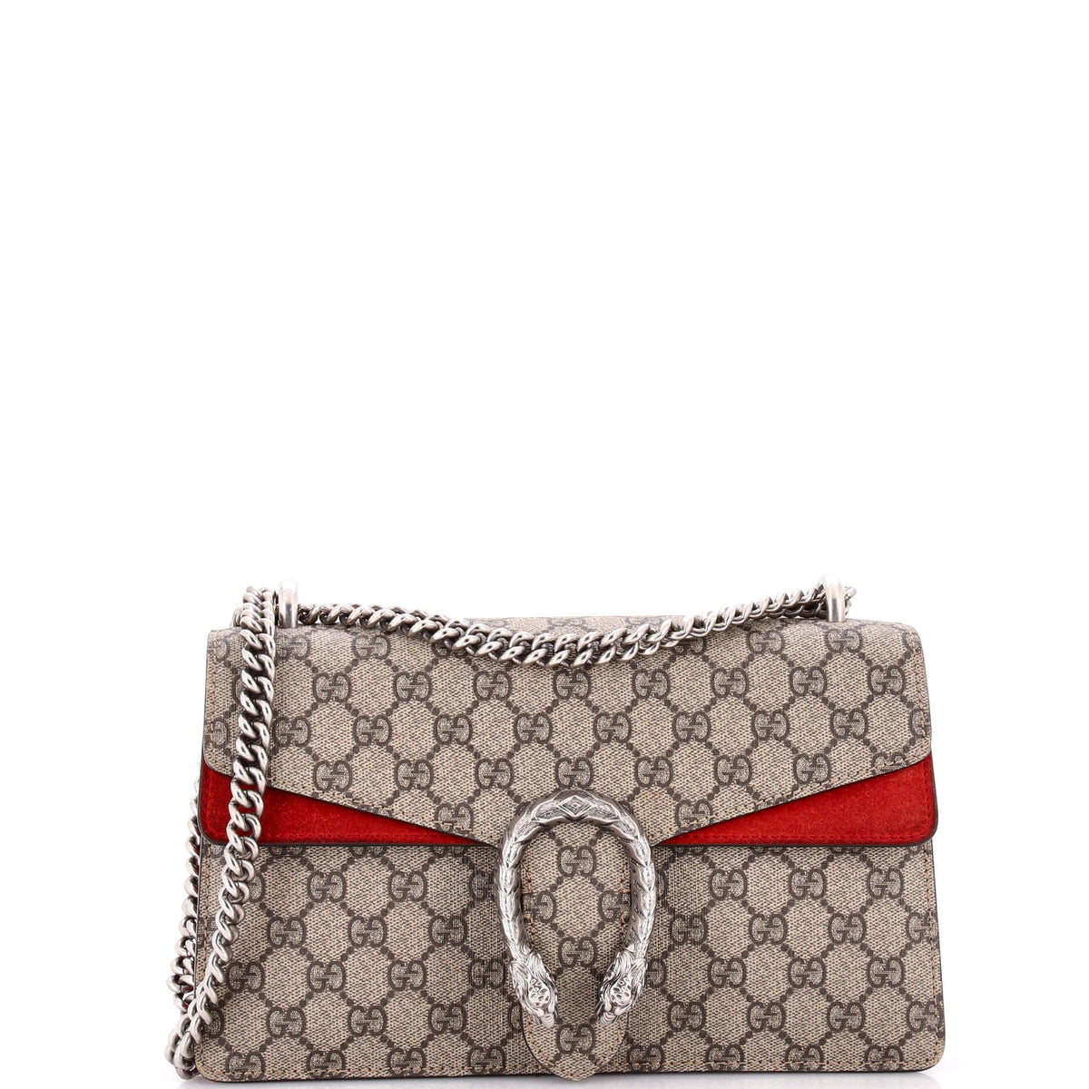 Gucci GUCCI Dionysus Bag GG Coated Canvas Small