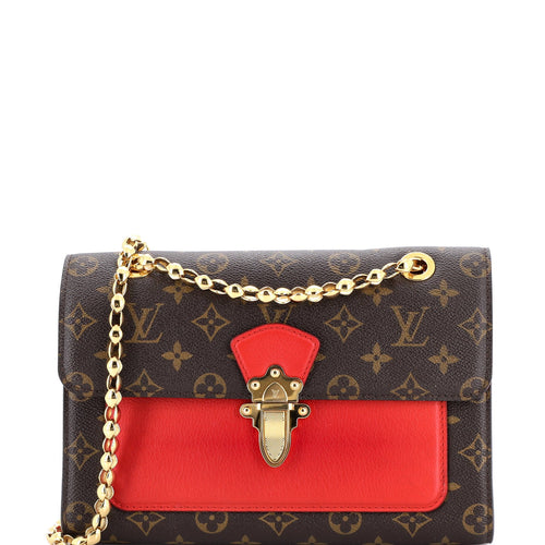 Victoire Handbag Monogram Canvas and Leather