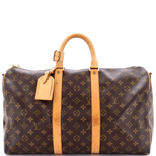 Keepall Bandouliere Bag Monogram Canvas 45