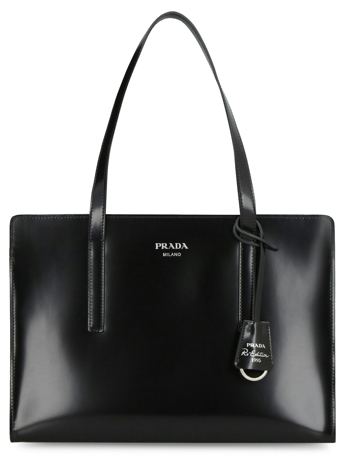 Prada Women's Re-Edition 1995 Leather Handbag in Black | 1BA350VOOOZO6 Color F0002